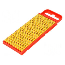 Markere Marcaj E 2÷2,8mm Poliamidă Galbenă -40÷85°C WIC | Electronic-mag.ro | Componente Electronice