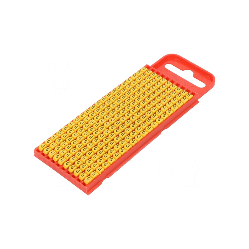 Markere galbene de marcaj G 2÷2,8mm poliamidă -40÷85°C WIC | Electronic-mag.ro | Componente Electronice