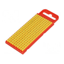 Markere Marcaj L3 2÷2,8mm Poliamidă Galbenă Temperatură -40÷85°C WIC | Electronic-mag.ro | Componente Electronice