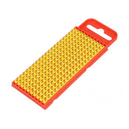 Markere Marcaj galbene 2÷2,8mm poliamidă -40÷85°C WIC | Electronic-mag.ro | Componente Electronice