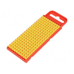 Markere Marcaj P 2-2,8mm poliamidă galbenă -40 la 85°C WIC | Electronic-mag.ro | Componente Electronice