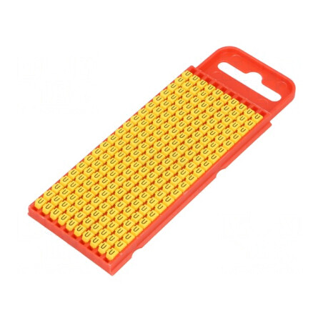 Markere Marcaj U 2÷2,8mm Poliamidă Galbenă -40÷85°C WIC | Electronic-mag.ro | Componente Electronice
