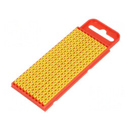 Markere de Marcaj Galbene V 2÷2,8mm Poliamidă -40÷85°C WIC | Electronic-mag.ro | Componente Electronice