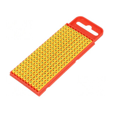 Markere Marcaj Galbene W 2÷2,8mm Poliamidă -40÷85°C WIC | Electronic-mag.ro | Componente Electronice