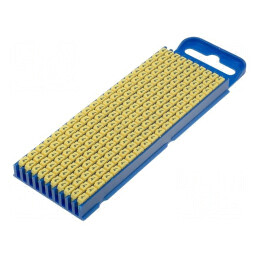 Markere Marcaj Poliamidă Galbenă 4mm  -40÷85°C WIC | Electronic-mag.ro | Componente Electronice