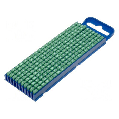 Markere Marcaj Verde 5mm Poliamidă -40÷85°C WIC | Electronic-mag.ro | Componente Electronice