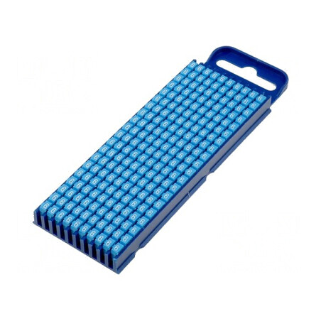Markere Marcaj Albastru 6 mm Poliamidă -40÷85°C WIC | Electronic-mag.ro | Componente Electronice