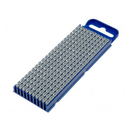 Markere Marcaj Poliamidă Gri 2,8-3,8mm -40÷85°C WIC, L: 3mm, 8 Bucăți | Electronic-mag.ro | Componente Electronice