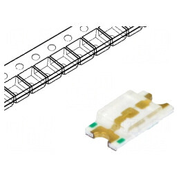 LED SMD 1206 roșie 80-170mcd 3,2x1,6x0,7mm 120° 20mA | Electronic-mag.ro | Componente Electronice