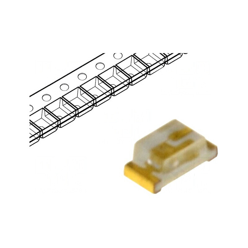 LED SMD 0603 roșie 62-130mcd 1.6x0.8x0.7mm 120° 20mA | Electronic-mag.ro | Componente Electronice LED SMD 0603 roșie 62-130mcd 1.6x0.8x0.7mm 120° 20mA | Electronic-mag.ro | Componente Electronice