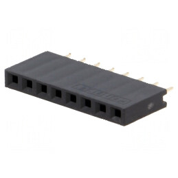 Conector şiruri pini soclu mamă 8 pini 2,54mm THT 1x8 | Electronic-mag.ro | Componente Electronice