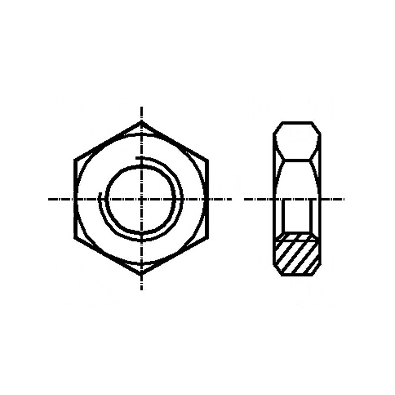 Piuliță hexagonală M10 1,5 oțel zincat H: 5mm 17mm | Electronic-mag.ro | Componente Electronice Piuliță hexagonală M10 1,5 oțel zincat H: 5mm 17mm | Electronic-mag.ro | Componente Electronice