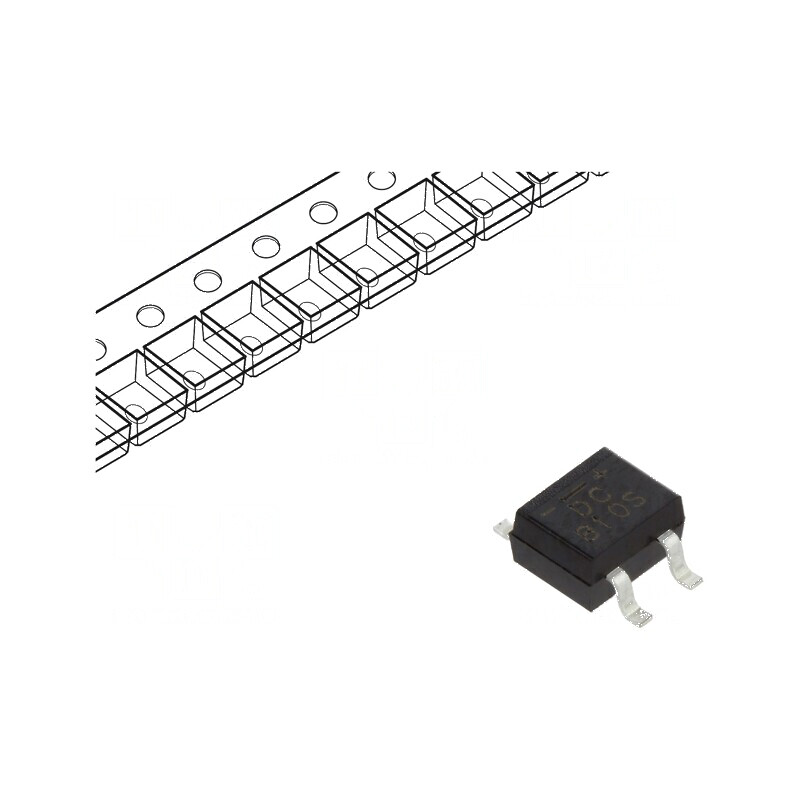Punte redresoare monofazată 1kV 0,5A 30A DB-1MS SMT | Electronic-mag.ro | Componente Electronice Punte redresoare monofazată 1kV 0,5A 30A DB-1MS SMT | Electronic-mag.ro | Componente Electronice
