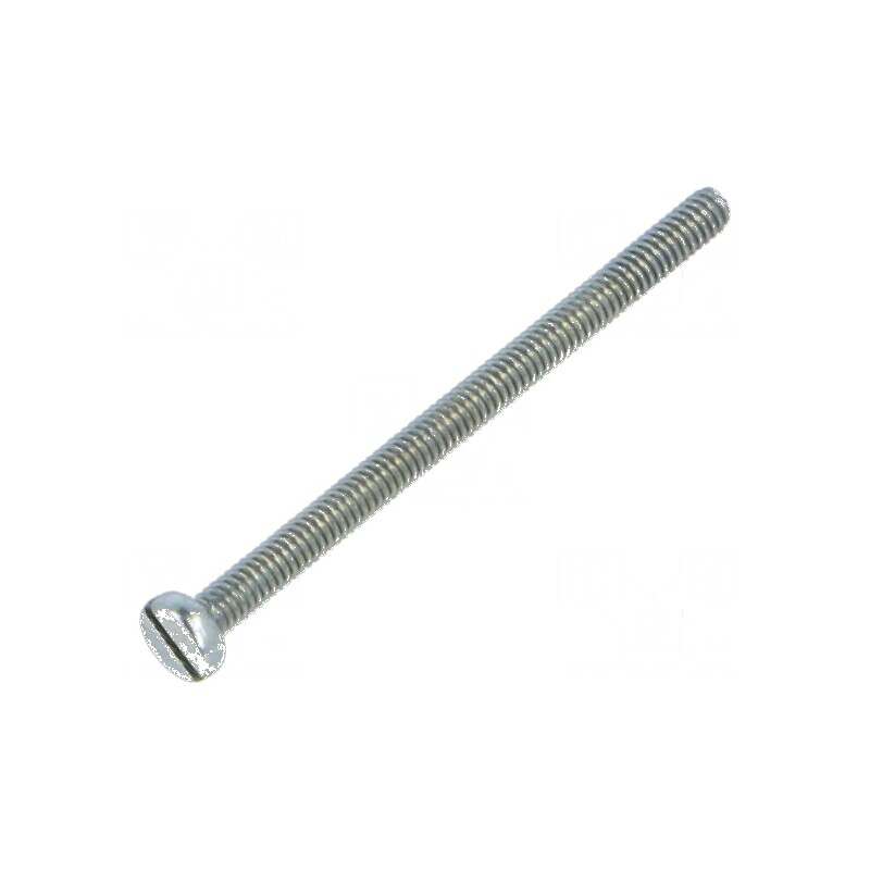 Şurub M2x30mm Cap Rotund Crestat 0,5mm Oţel Zincat | Electronic-mag.ro | Componente Electronice
