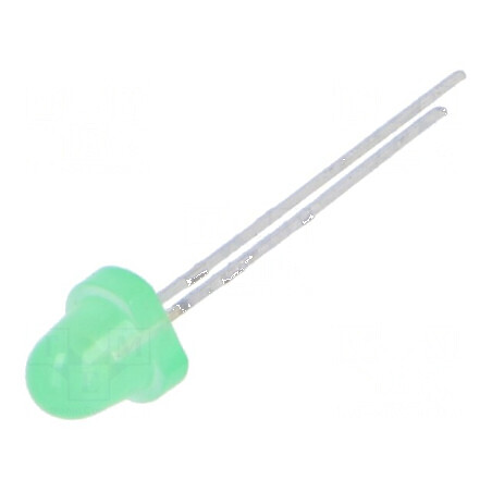 LED 5mm galben-verde 40-80mcd 60° convex 60mW | Electronic-mag.ro | Componente Electronice