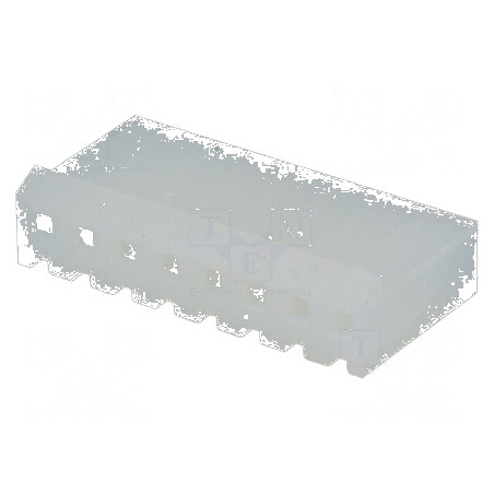 Conector cablu-placă mufă mamă 3,96mm PIN 8 fără contacte | Electronic-mag.ro | Componente Electronice