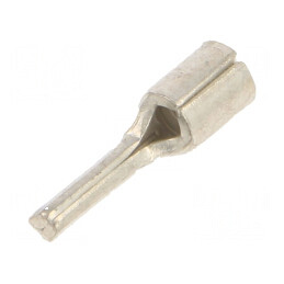 Vârf tip ac 1,8mm 2,5mm2 crimpat pe cablu drept neizolat | Electronic-mag.ro | Componente Electronice