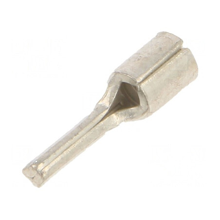 Vârf tip ac 1,8mm 2,5mm2 crimpat pe cablu drept neizolat | Electronic-mag.ro | Componente Electronice