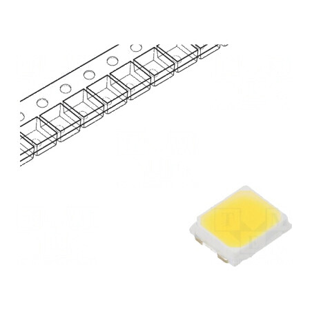LED SMD 2835 Alb Cald 34,5lm 2700K 120° 65mA | Electronic-mag.ro | Componente Electronice
