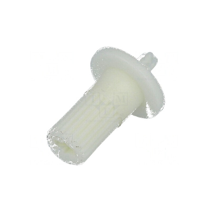 Buton rotativ cu flanșă albă Ø5mm pentru ax | Electronic-mag.ro | Componente Electronice