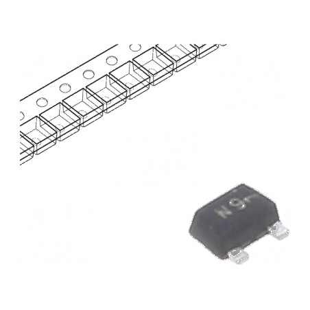 Diodă SMD 80V 100mA 4ns SOT723 Redresor 1,2V 260mW | Electronic-mag.ro | Componente Electronice