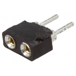 Conector şiruri pini soclu mamă 2 contacte THT | Electronic-mag.ro | Componente Electronice