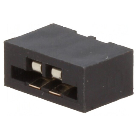 Conector FFC/FPC drept PIN 2 Non-ZIF THT cositorit 20mΩ 500V | Electronic-mag.ro | Componente Electronice