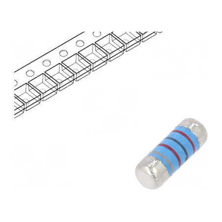 Rezistor SMD 0207 MELF 82kΩ 1W ±1% Ø2,2x5,9mm | Electronic-mag.ro | Componente Electronice