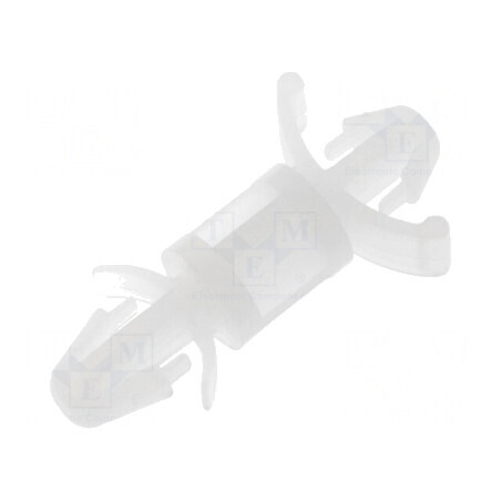 Distanţier PCB poliamidă 8mm clichet naturală | Electronic-mag.ro | Componente Electronice