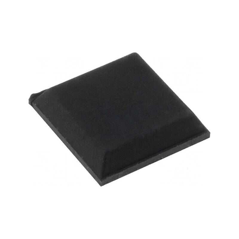 Picioruş autoadeziv negru din gumă - 10,5mm x 8,6mm x 2,5mm | Electronic-mag.ro | Componente Electronice Picioruş autoadeziv negru din gumă - 10,5mm x 8,6mm x 2,5mm | Electronic-mag.ro | Componente Electronice