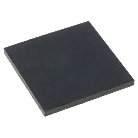 Picioruş autoadeziv negru din gumă 1,5mm H x 19,7mm W x 20mm L | Electronic-mag.ro | Componente Electronice