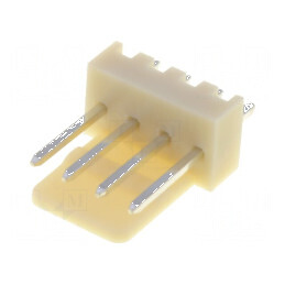Conector cablu-placă soclu tată 2,54mm 4 PIN THT 250V 3A | Electronic-mag.ro | Componente Electronice