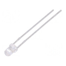 LED 3mm galben 600-1000mcd 30° convex | Electronic-mag.ro | Componente Electronice
