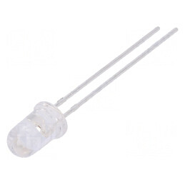 LED 5mm roșie 2900-5000mcd 15° convex | Electronic-mag.ro | Componente Electronice