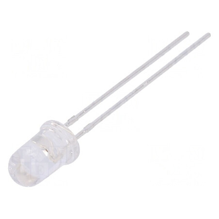 LED 5mm roșie 2900-5000mcd 15° convex | Electronic-mag.ro | Componente Electronice