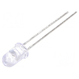 LED 5mm galben 600-1000mcd 45° convex | Electronic-mag.ro | Componente Electronice
