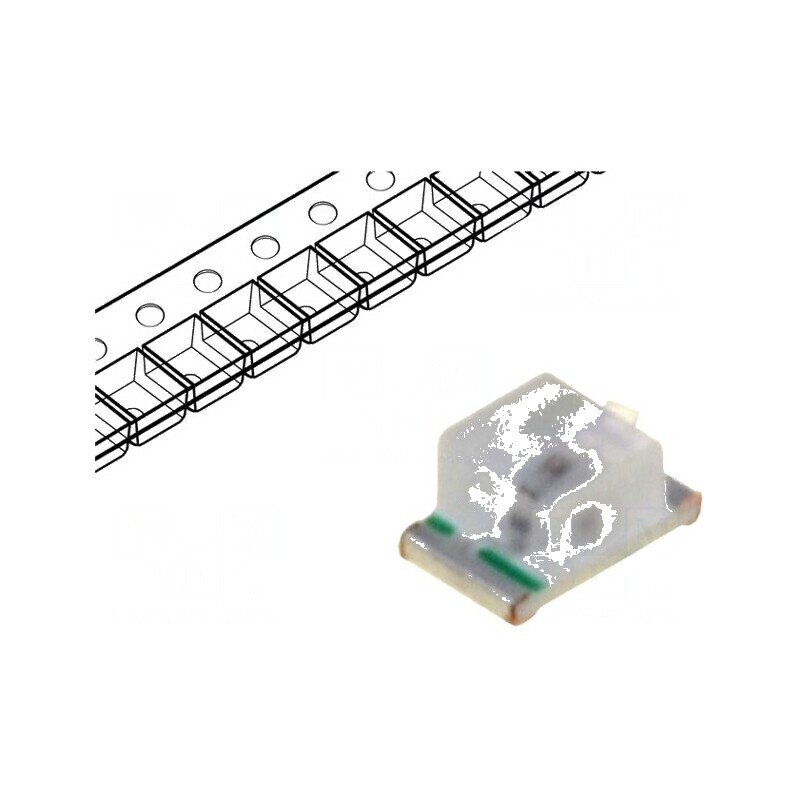 LED SMD 0805 galben 30-50mcd 2x1,25x1mm 120° 20mA 589nm | Electronic-mag.ro | Componente Electronice LED SMD 0805 galben 30-50mcd 2x1,25x1mm 120° 20mA 589nm | Electronic-mag.ro | Componente Electronice
