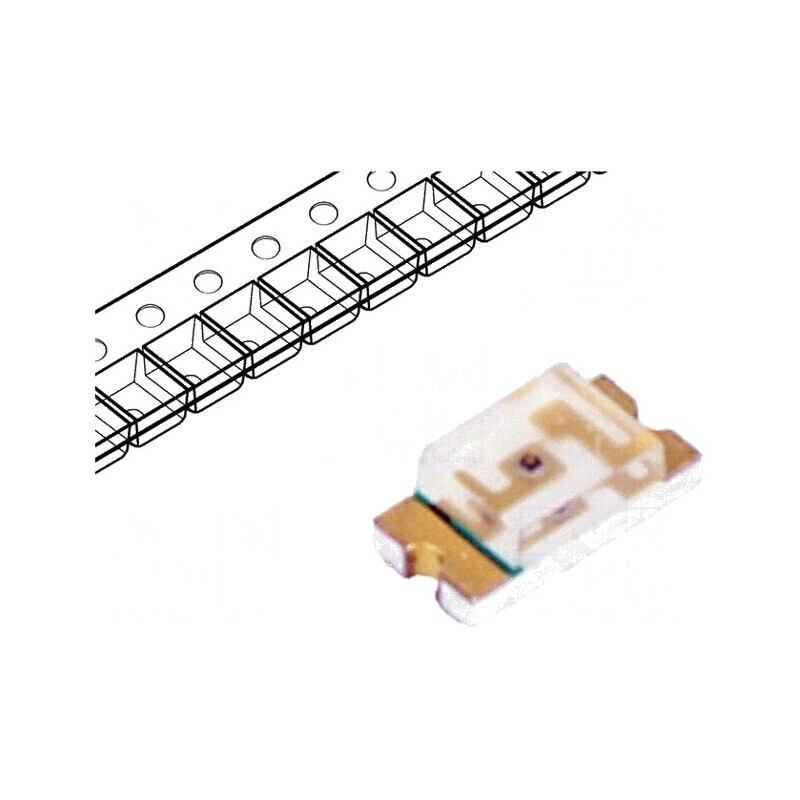 LED SMD 1206 Portocalie 45-90mcd 3,2x1,6x1,1mm 130° 2-2,4V | Electronic-mag.ro | Componente Electronice LED SMD 1206 Portocalie 45-90mcd 3,2x1,6x1,1mm 130° 2-2,4V | Electronic-mag.ro | Componente Electronice