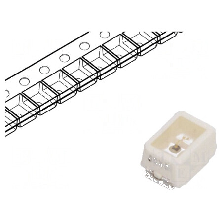 LED SMD 2014 Mini PLCC2 Galben 15,2-48mlm 4,5-18mcd 120° | Electronic-mag.ro | Componente Electronice