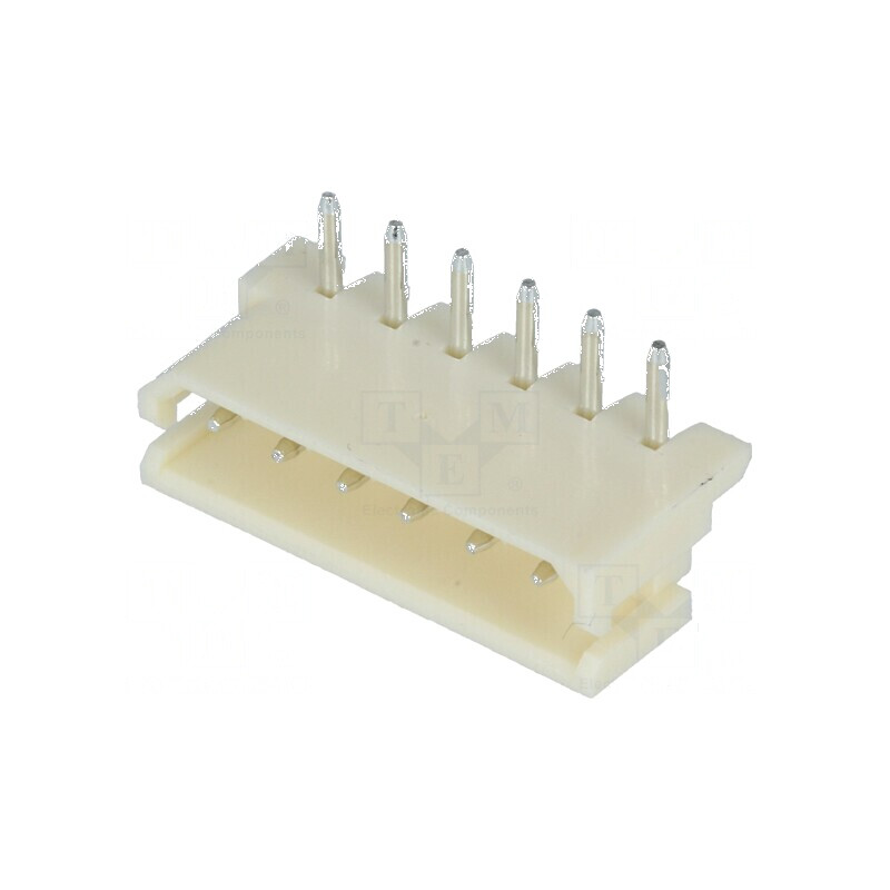 Conector cablu-placă soclu tată A2506 2,5mm 6 PIN THT 250V | Electronic-mag.ro | Componente Electronice