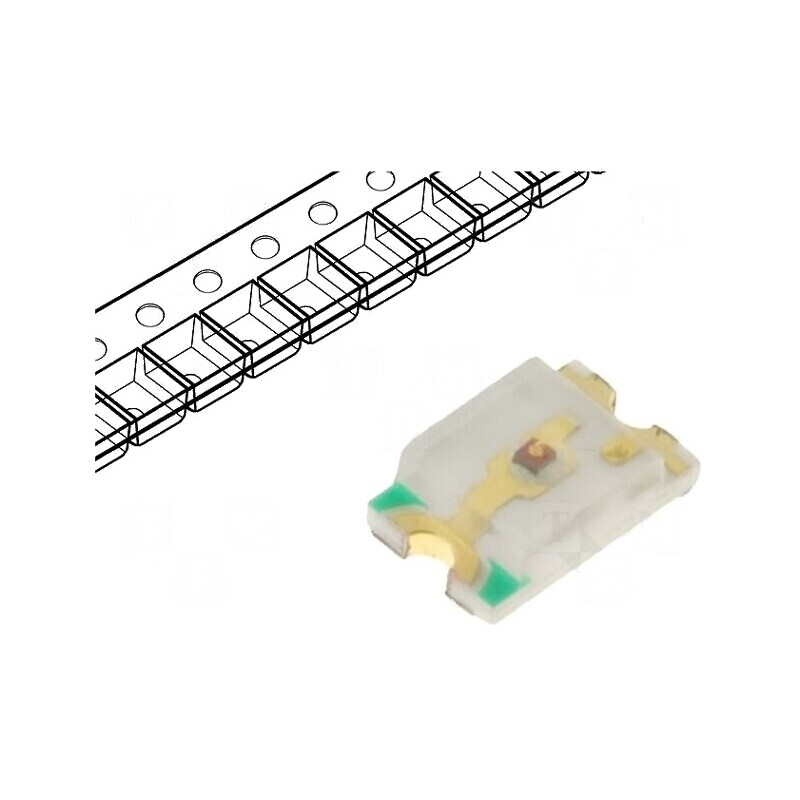 LED SMD 0805 galben 210-270mcd 2x1,25x0,68mm 120° 20mA | Electronic-mag.ro | Componente Electronice LED SMD 0805 galben 210-270mcd 2x1,25x0,68mm 120° 20mA | Electronic-mag.ro | Componente Electronice