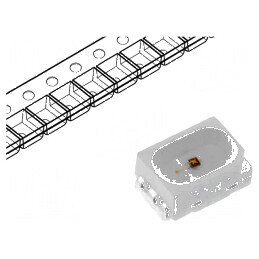LED SMD 3020 galben 210-280mcd 3x2x1,3mm 120° 20mA 1,8-2VDC | Electronic-mag.ro | Componente Electronice