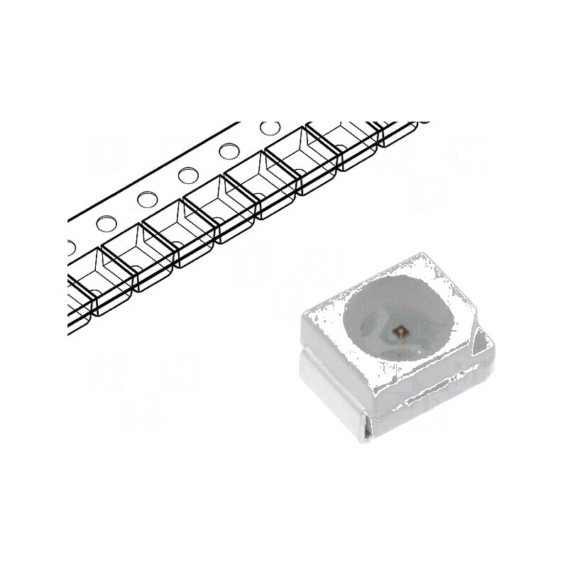 LED SMD 3528 PLCC2 Albastru 270-350mcd 3.5x2.8mm 120° | Electronic-mag.ro | Componente Electronice LED SMD 3528 PLCC2 Albastru 270-350mcd 3.5x2.8mm 120° | Electronic-mag.ro | Componente Electronice