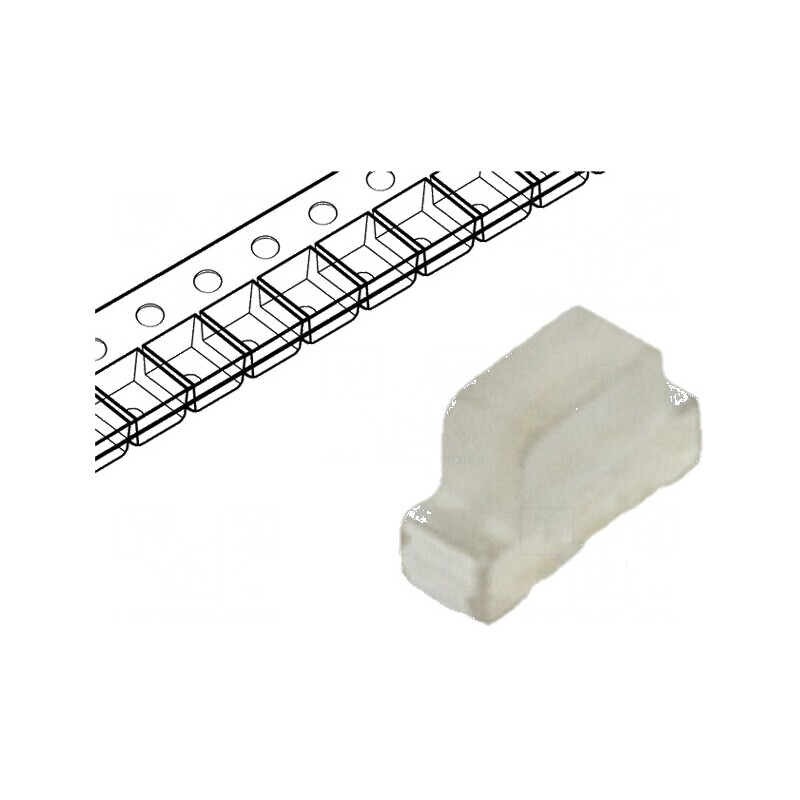 LED SMD 0602 Albastru 120-250mcd 20mA 1,7x0,6x1,1mm 120° | Electronic-mag.ro | Componente Electronice
