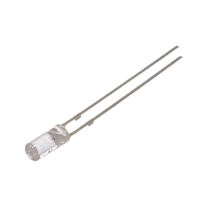 LED 3mm galben-verde 100-150mcd 110° plat | Electronic-mag.ro | Componente Electronice