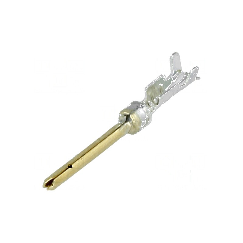 Pin tată aurit crimpat pe cablu | Electronic-mag.ro | Componente Electronice Pin tată aurit crimpat pe cablu | Electronic-mag.ro | Componente Electronice