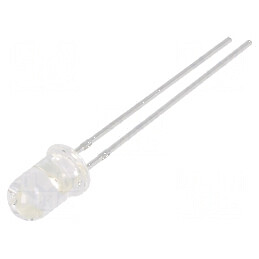 LED 5mm roșie 3000-7000mcd 16° 1,8-2,3VDC | Electronic-mag.ro | Componente Electronice