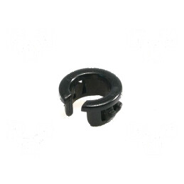 Manșon poliamidă neagră 1,6mm | Electronic-mag.ro | Componente Electronice