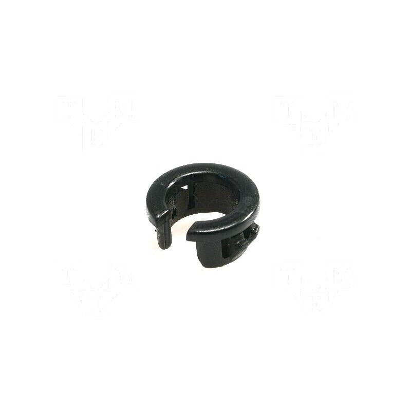 Manșon poliamidă neagră 1,6mm | Electronic-mag.ro | Componente Electronice