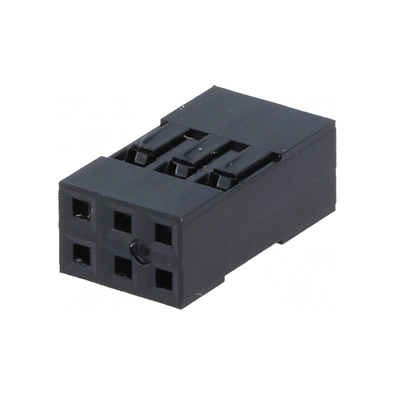 Conector şiruri pini mufă NSR/NDR mamă 6 pini fără contacte | Electronic-mag.ro | Componente Electronice